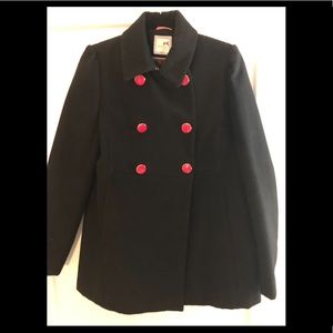 Tommy Girl Black peacoat size small